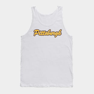 Football Fan of Pittsburgh Tank Top